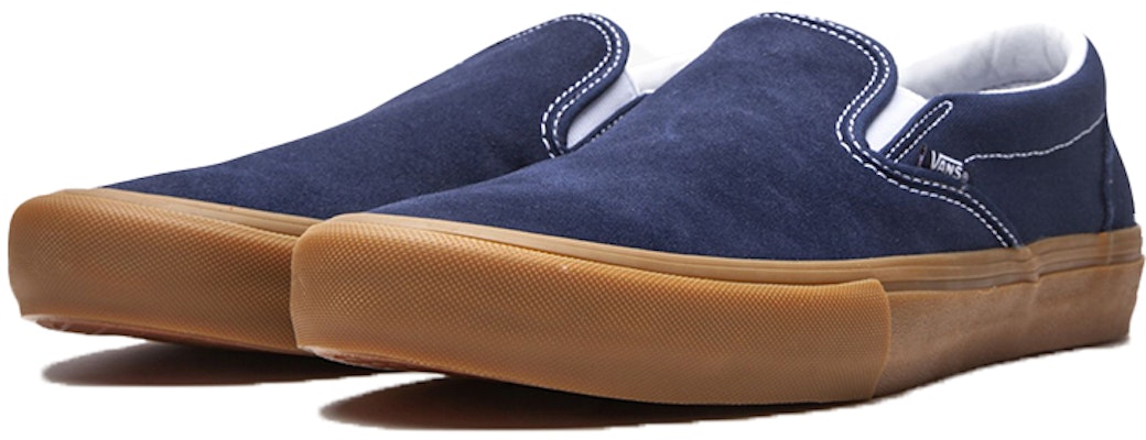 Vans Slip-on Pro 透氣耐磨防滑 低筒休閒板鞋 深藍 Order Vans Slip-on Pro 透氣耐磨防滑 低筒休閒板鞋 深藍
