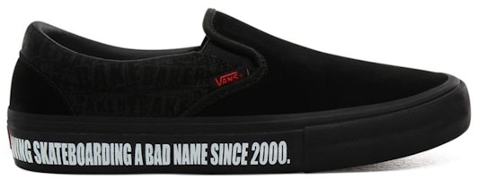 Vans 懒人鞋专业款 '复古黑' VN0A347VV0H Order Vans 懒人鞋专业款 '复古黑' VN0A347VV0H