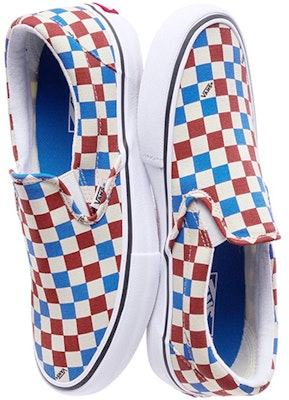 Vans Slip-On Pro 藍紅棋盤格 Lookbook Vans Slip-On Pro 藍紅棋盤格