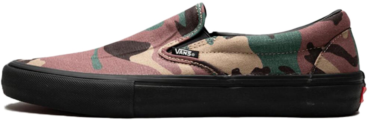 Vans Slip On Pro Sneakers Multicolor Camouflage VN0A347VKAF Buy Vans Slip On Pro Sneakers Multicolor Camouflage VN0A347VKAF