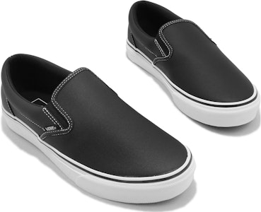 ヴァンズ スリッポン PU 黒白 6232800002 Shop ヴァンズ スリッポン PU 黒白 6232800002