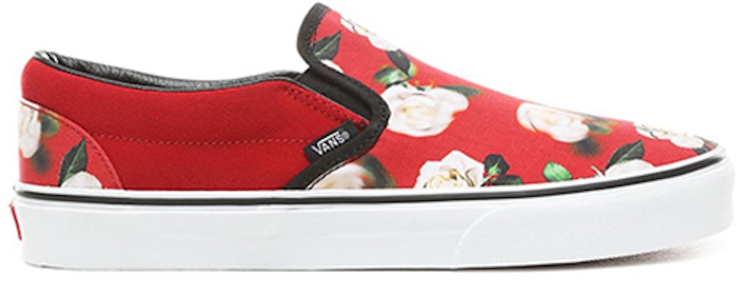 Vans Slip-On Floral Romántico Rojo VN0A38F7VMI Order Vans Slip-On Floral Romántico Rojo VN0A38F7VMI