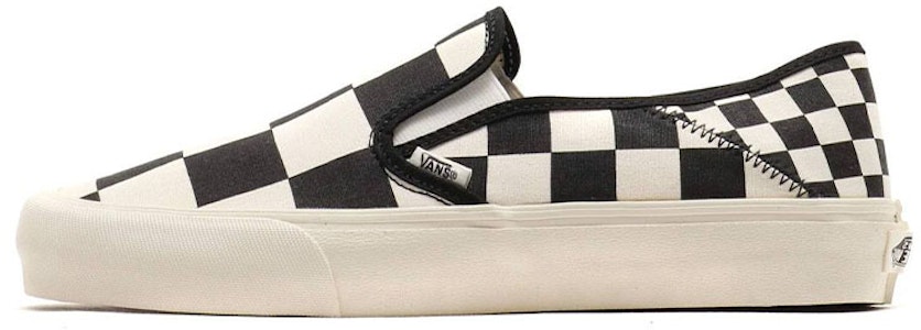 Vans Slip-On SF 休閒板鞋 男女適用 白黑 Buy Vans Slip-On SF 休閒板鞋 男女適用 白黑