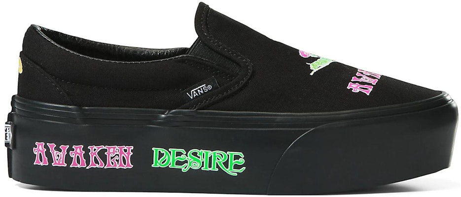 Vans slip-on Stackform 'Black Green Pink' VN0A7Q5R1OJ Order Vans slip-on Stackform 'Black Green Pink' VN0A7Q5R1OJ