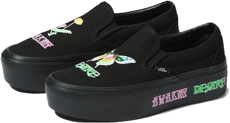 Vans slip-on Stackform 'Black Green Pink' VN0A7Q5R1OJ Lookbook Vans slip-on Stackform 'Black Green Pink' VN0A7Q5R1OJ