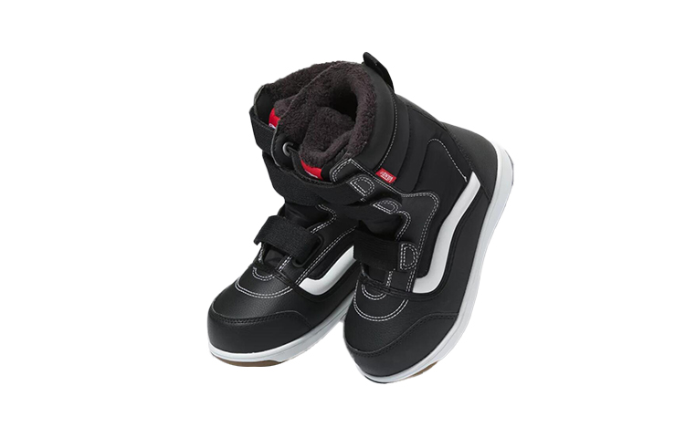 Lookbook Zapatillas Altas Negras Vans Snow-cruiser Vansguard con Velcro. VN0A5JI7Y28