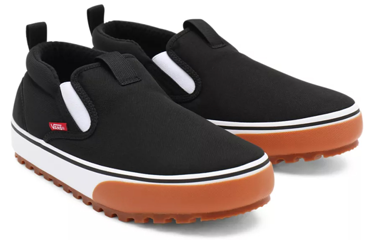 Lookbook Vans Snow Lodge Slipper Mid Vansguard Baskets Noir/Marron VN0A5JI3Y28