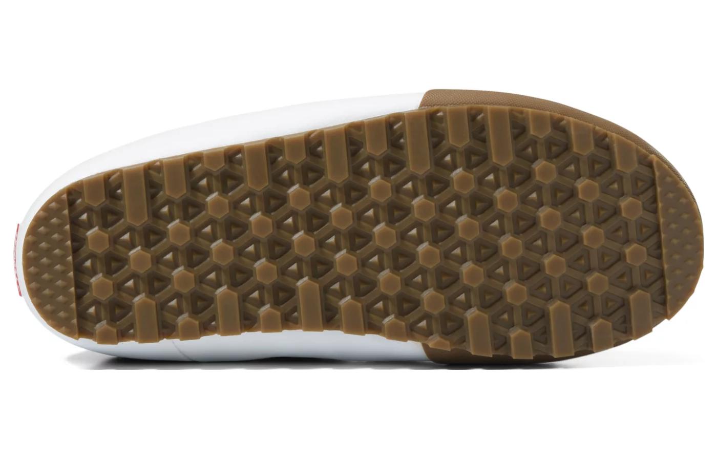 Shop Vans Snow Lodge Slipper 潮流休閒 防滑耐磨 低筒 滑板鞋 男女同款 黑白棕