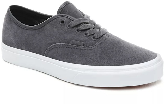 Vans Soft Suede Authentic Kelabu VN0A38EMVKE Shop Vans Soft Suede Authentic Kelabu VN0A38EMVKE