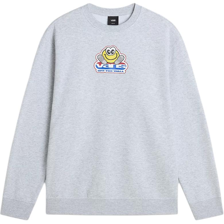 Vans SOLES Loose Fit Crewneck Long Sleeve Sweatshirt Grey VN000KU51QI