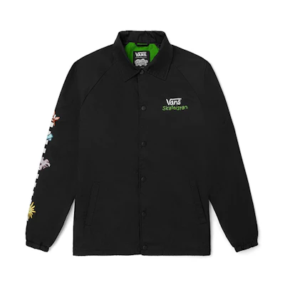 Vans Solid Color Breathable Long-Sleeve Loose Jacket Black VN0A5KEYYXE