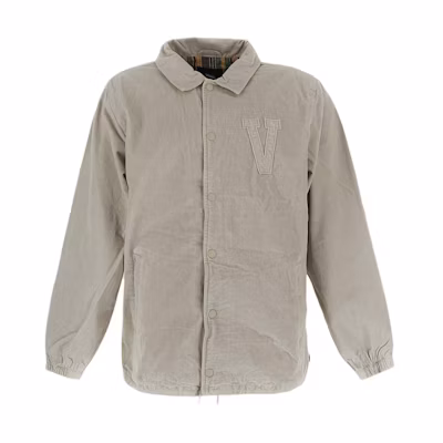 Vans Solid Color Button-Up Casual Jacket Beige VN0A7S8S2N11