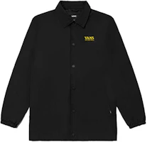 Vans Solid Color Button-Up Shirt Jacket Black VN0A5H9EBLK Vans Solid Color Button-Up Shirt Jacket Black VN0A5H9EBLK