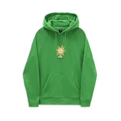 Vans Solid Color Green Pullover Hoodie VN0A49SNYXF