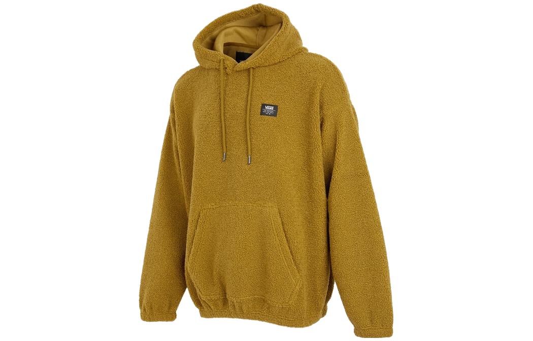Vans Solid Color Pullover Hoodie Men’s Yellow VN0A54O5ZBN