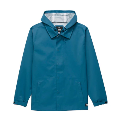 Vans Solid Color Zip Hoodie Jacket - Blue VN0008J7GC6