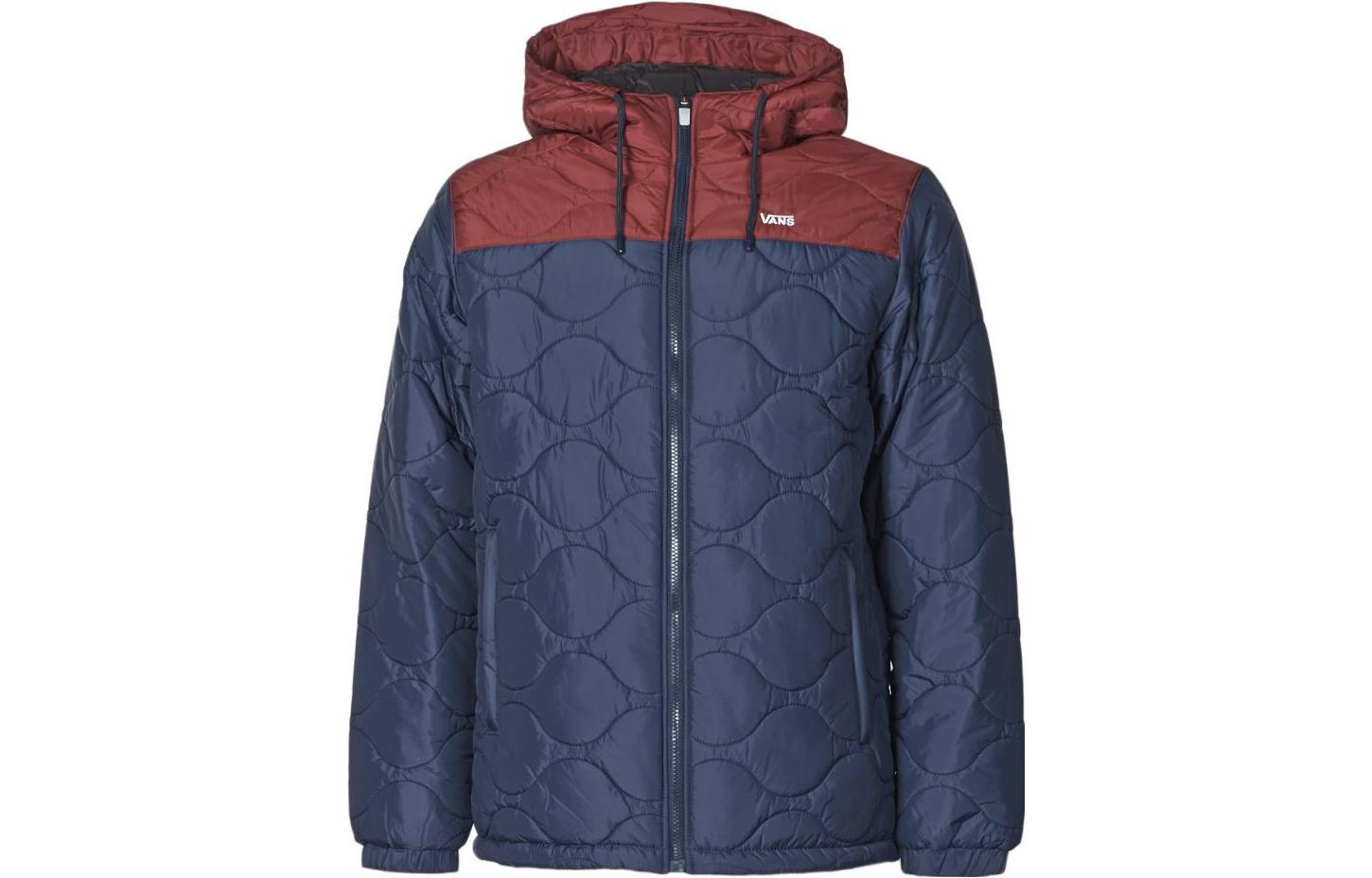 Vans Solid Color Zip Hoodie Jacket - Blue VN0A4RQIKF11