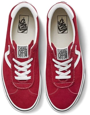 Vans运动滑板鞋老旧经典'白红'款式 VN0A4BU6VYG Shop Vans运动滑板鞋老旧经典'白红'款式 VN0A4BU6VYG