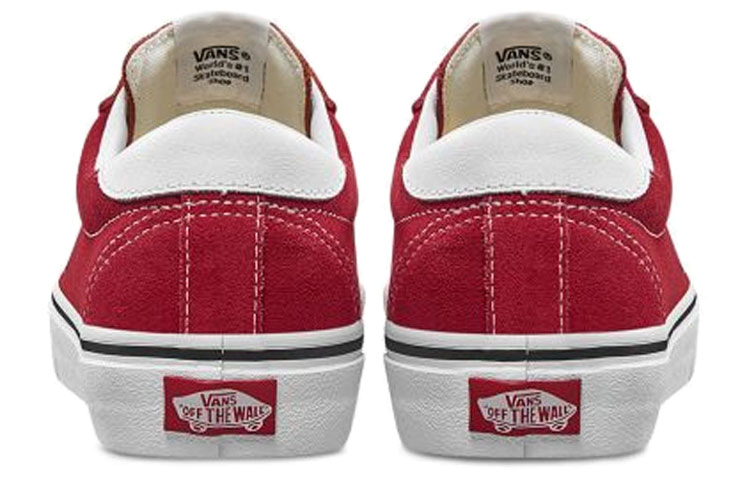 Purchase Vans运动滑板鞋老旧经典'白红'款式 VN0A4BU6VYG