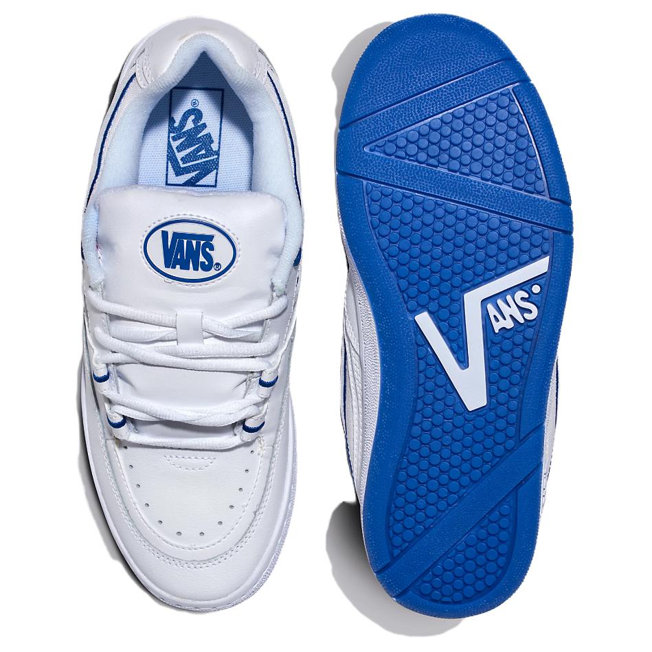 Shop Vans Speed LS Pop Wit Blauw VN000CTN650