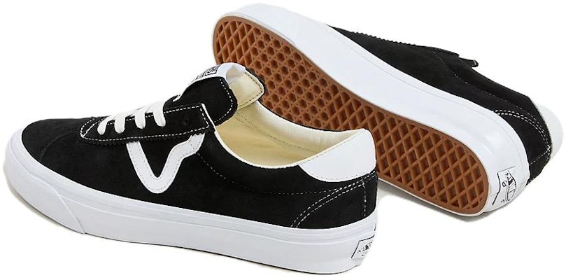 Vans Sport 73 LX 'Pig Suede - Black White' VN000CR1BA2 Shop Vans Sport 73 LX 'Pig Suede - Black White' VN000CR1BA2