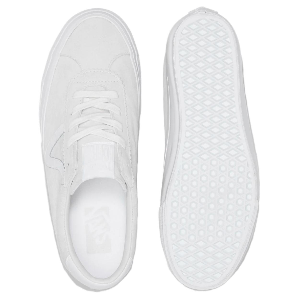 Shop Vans Sport 73 LX '豬麂皮 - 三重白' VN000CR1WWW