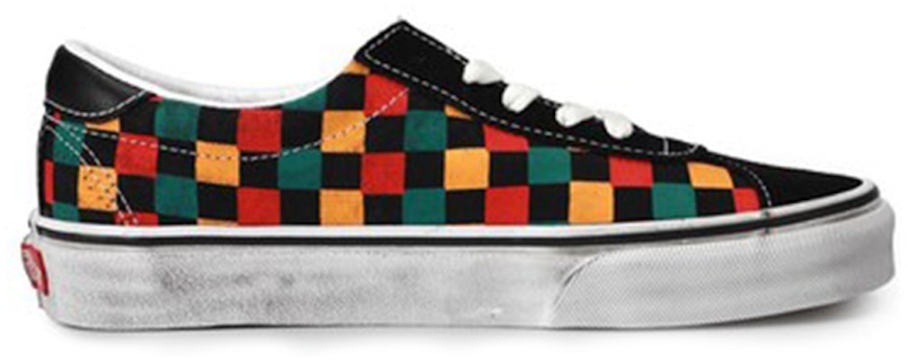 Vans Washed Sport 'Black Yellow Green' VN0A4BU6THN Order Vans Washed Sport 'Black Yellow Green' VN0A4BU6THN
