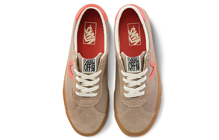 Shop Vans 運動鞋 棕 男女同款