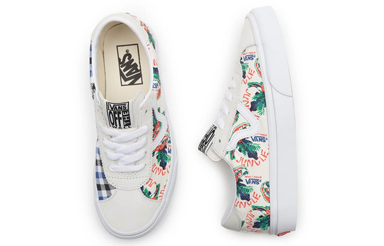 Shop 반스 스포츠 화이트 프린팅 (Vans Sports White Printing) VN0A4BU652H