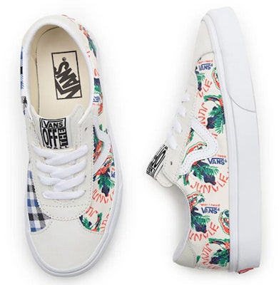 Vans Olahraga Warna Putih dengan Cetakan VN0A4BU652H Shop Vans Olahraga Warna Putih dengan Cetakan VN0A4BU652H