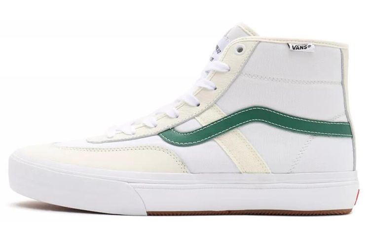 Vans Sport Crockett High Sneakers White/Green VN0A5JIG9BN