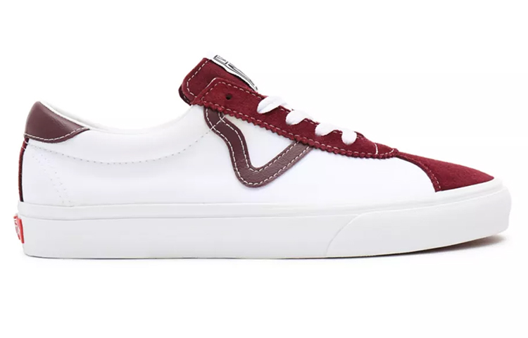Order Vans Sport Chaussures Basses Légères Respirantes Skate Blanc Rouge VN0A4BU69YI