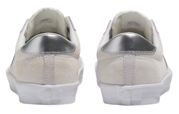 Lookbook Vans 防滑耐磨 低筒 板鞋 男女同款 白銀色