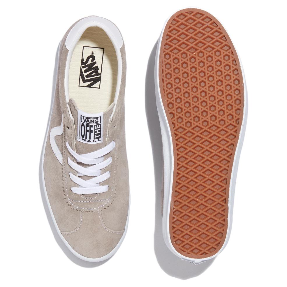 Details for Vans 防滑減震 低筒 滑板鞋 男女同款 棕白
