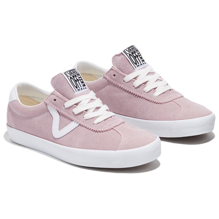 Lookbook Vans 舒適百搭 防滑耐磨 低幫 板鞋 男女同款 粉白