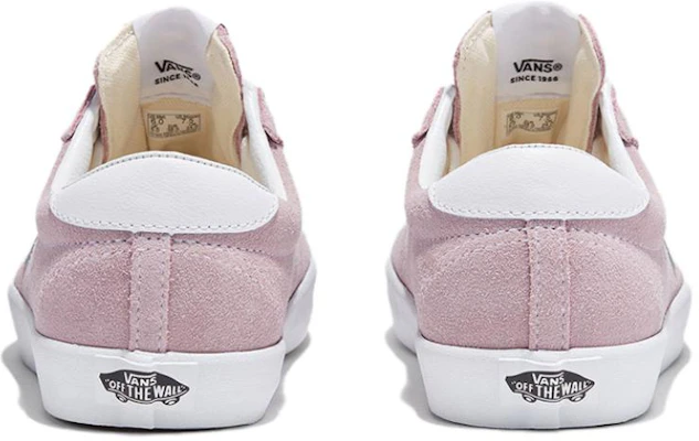 Vans 舒適百搭 防滑耐磨 低幫 板鞋 男女同款 粉白 Shop Vans 舒適百搭 防滑耐磨 低幫 板鞋 男女同款 粉白