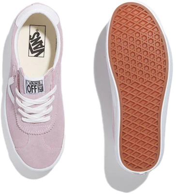 Vans 舒適百搭 防滑耐磨 低幫 板鞋 男女同款 粉白 Purchase Vans 舒適百搭 防滑耐磨 低幫 板鞋 男女同款 粉白