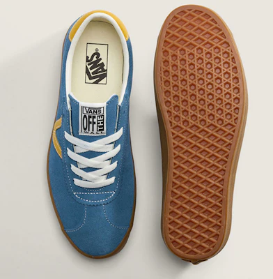 バンズ スポーツ ロー ブルー/イエロー カジュアル シューズ VN000D6NBYL Lookbook バンズ スポーツ ロー ブルー/イエロー カジュアル シューズ VN000D6NBYL