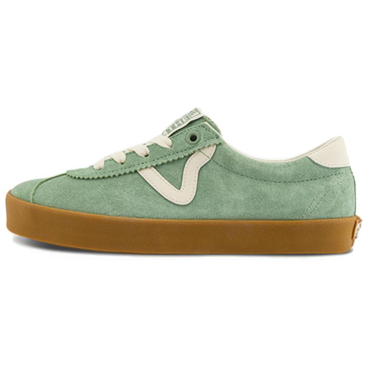Vans Sport Low Green Skate Shoes - Comfortable, Stylish, Non-Slip, Durable. VN000D09CX3