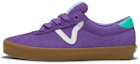 Buy Vans Vans 體育復古側條紋耐磨低筒滑板鞋男女通款紫色