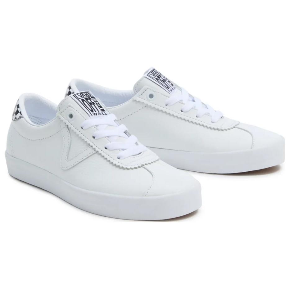 Lookbook Vans Vans 運動 舒適百搭 減震耐磨 低筒 滑板鞋 男女同款 白色
