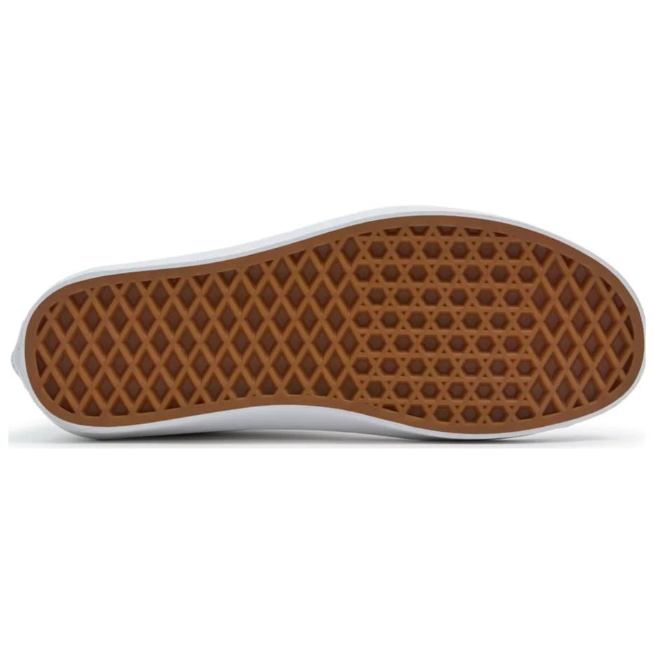 Shop Vans Vans 運動 舒適百搭 減震耐磨 低筒 滑板鞋 男女同款 白色
