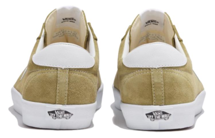 Shop Vans 包覆性減震耐磨透氣 低筒 板鞋 男款 褐色