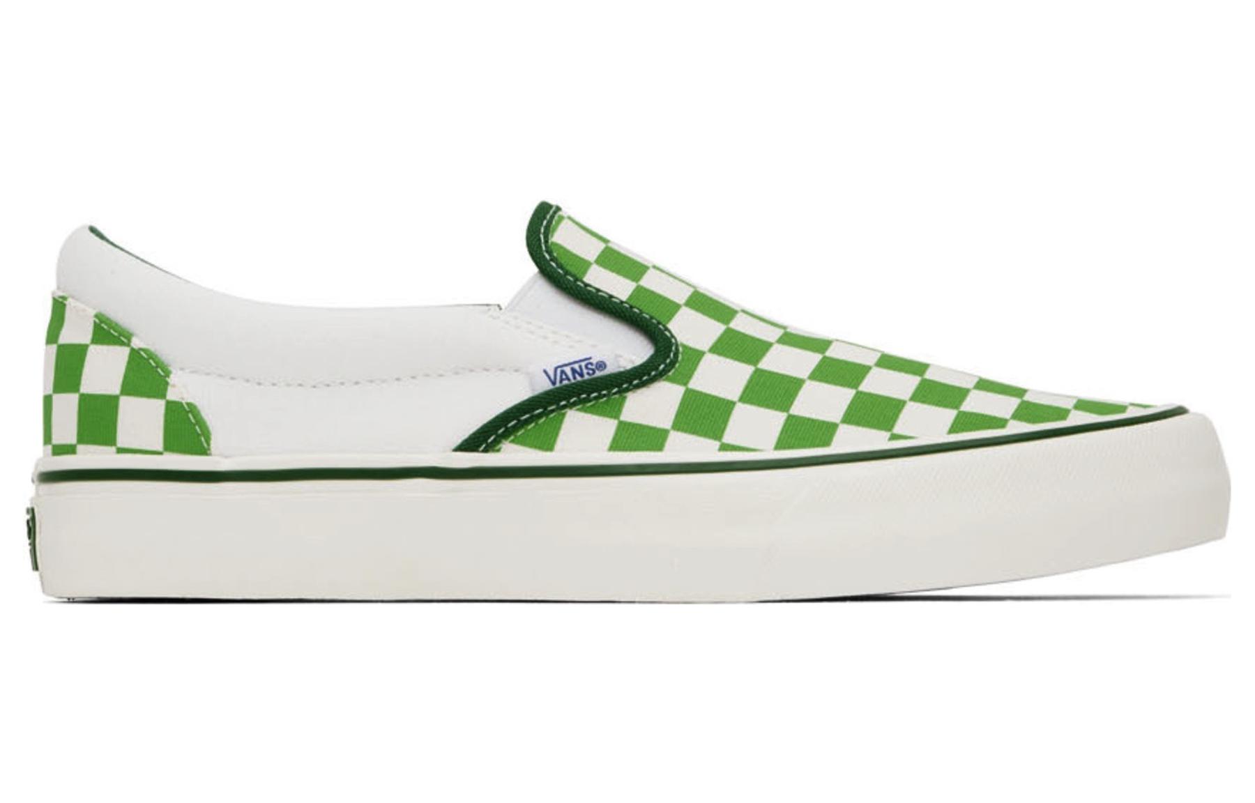 Order Vans SSENSE 联名 Vault VR3 '白绿' VN0005VNGRN