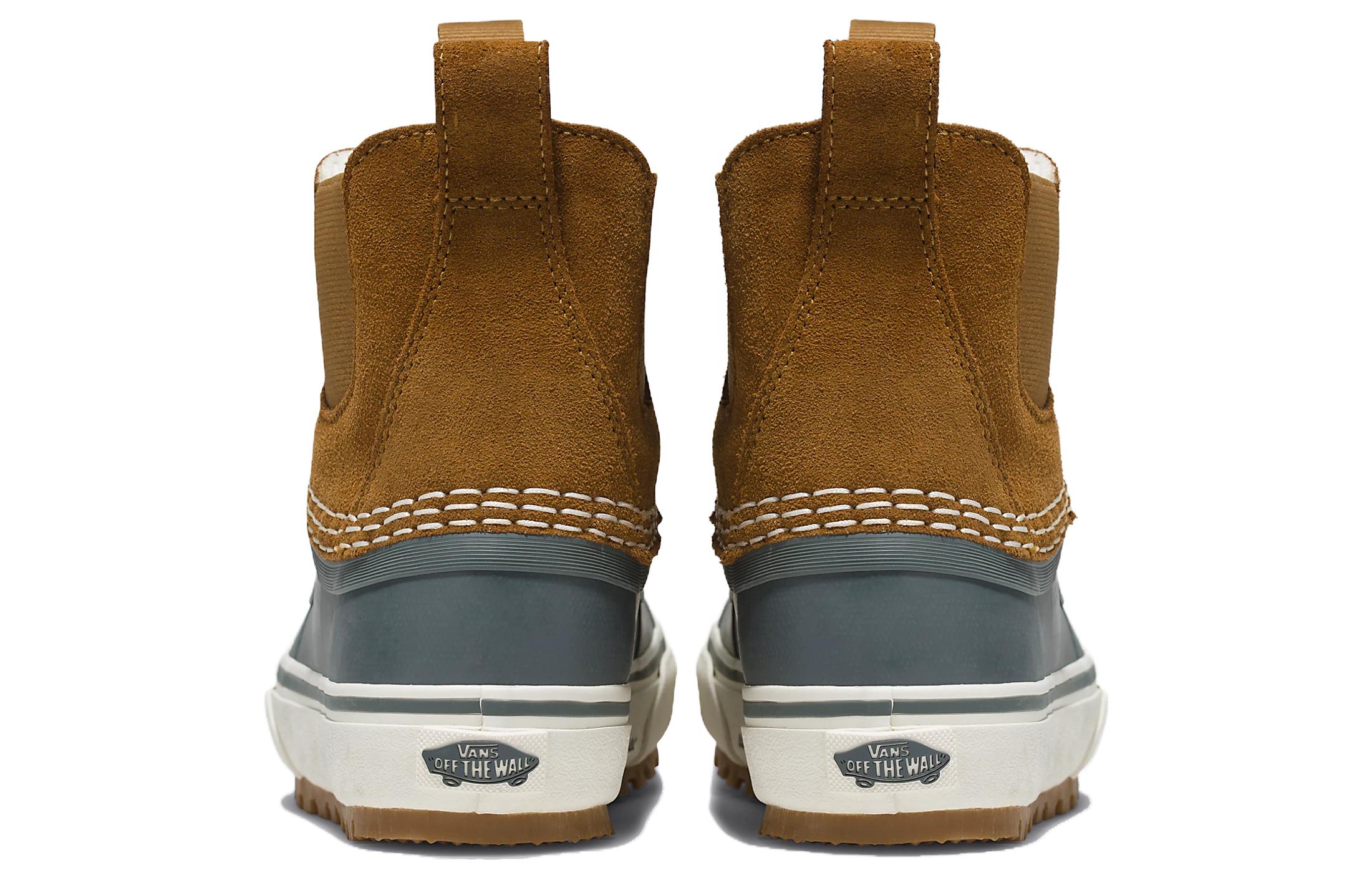 Shop Vans Standard Mid Chelsea Snow MTE ''Marrone Grigio'' VN000CBHBXG