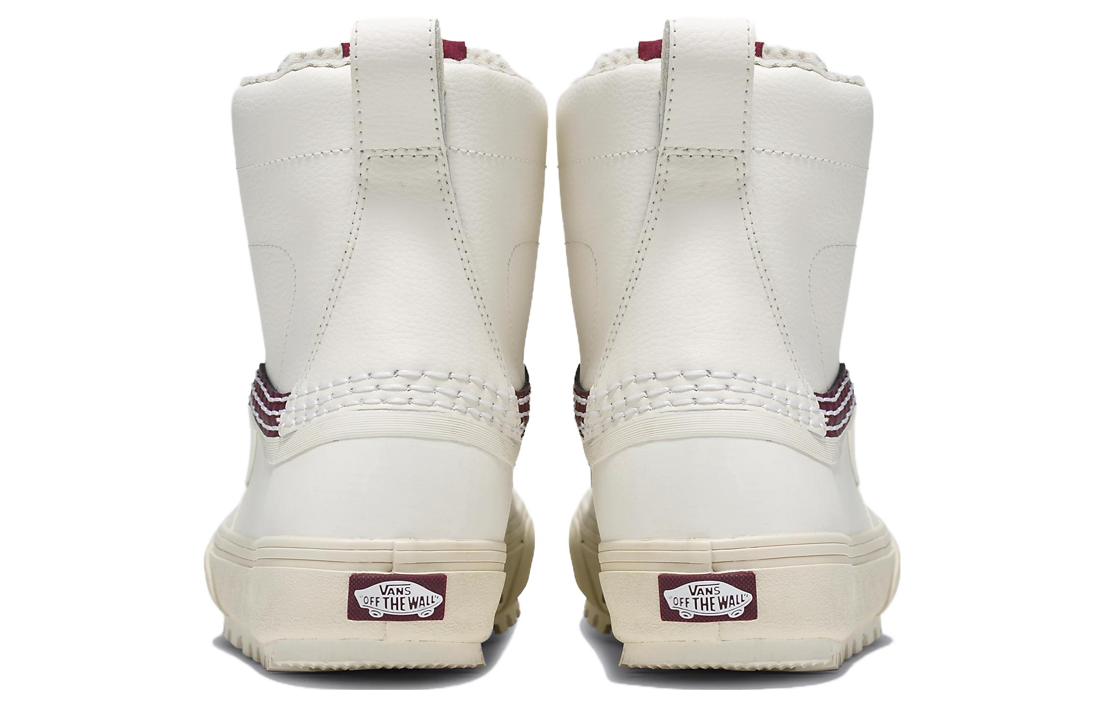 Shop Vans Standard Mid Snow MTE ''Marshmallow Burgundy'' Scarpe da Neve VN0A5JHZQJK