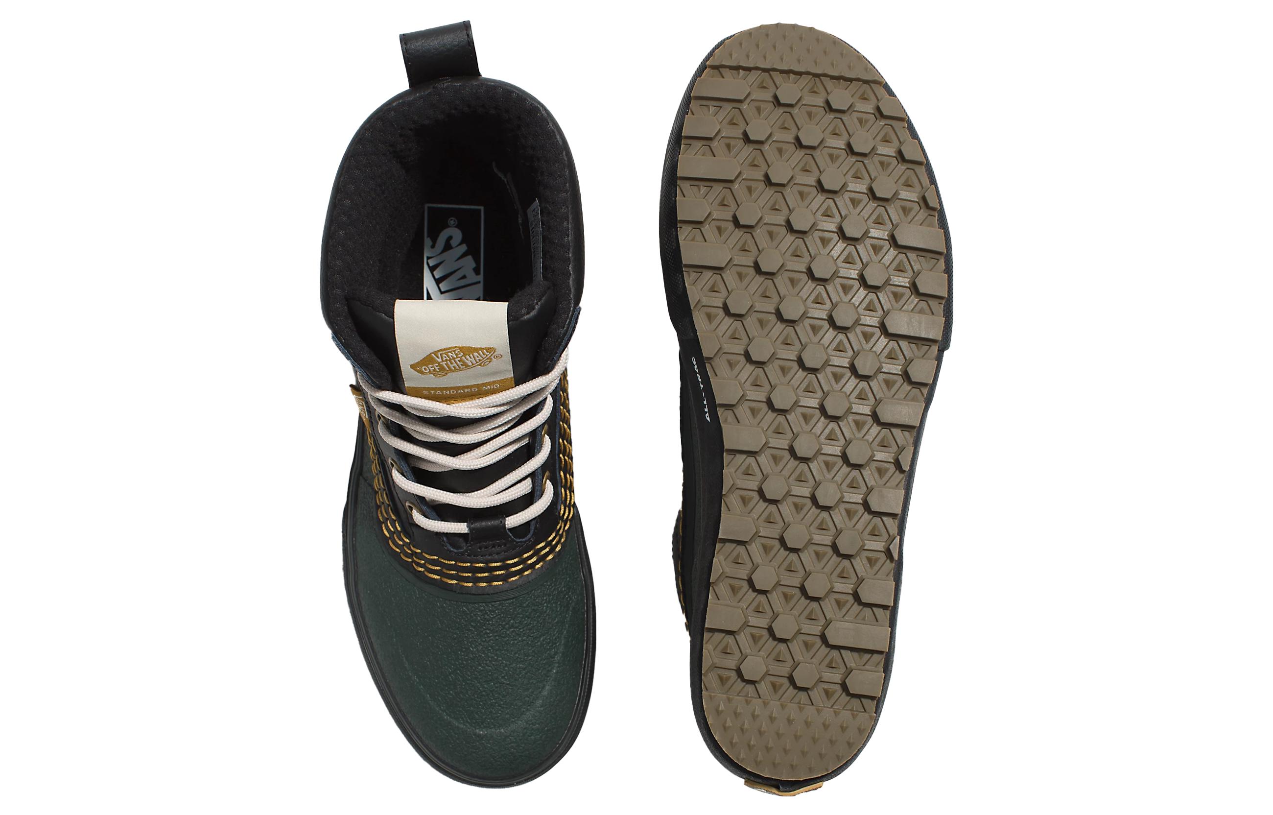 Shop Vans 标准中帮雪地 MTE 鞋 '森林绿' VN0A5JHZFRS