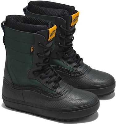 Vans MTE 包裹性保暖耐磨 舒適 高筒 雪地靴 男女同款 黑綠 Order Vans MTE 包裹性保暖耐磨 舒適 高筒 雪地靴 男女同款 黑綠