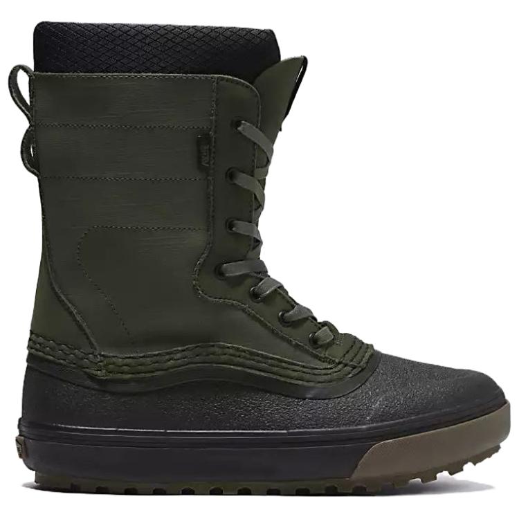 Order Vans Standard Zip Snow Boot 'Black Green' VN0A5JI5KEK