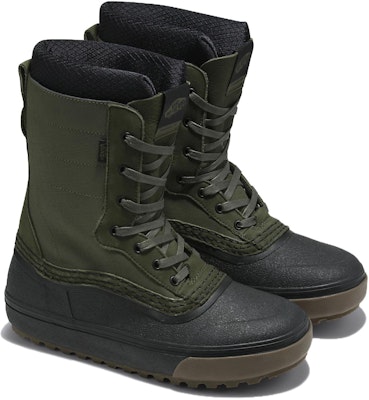 Vans Standard Zip Snow Boot 'Black Green' VN0A5JI5KEK Lookbook Vans Standard Zip Snow Boot 'Black Green' VN0A5JI5KEK